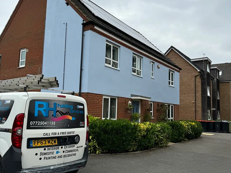 Rendered Exterior Repaint - After
