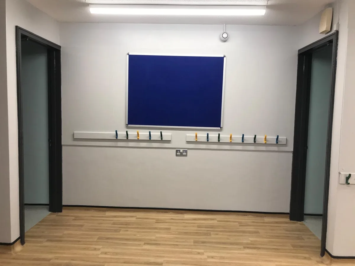 Two Mile Ash Community Centre — Corridor walls and woodwork refreshed