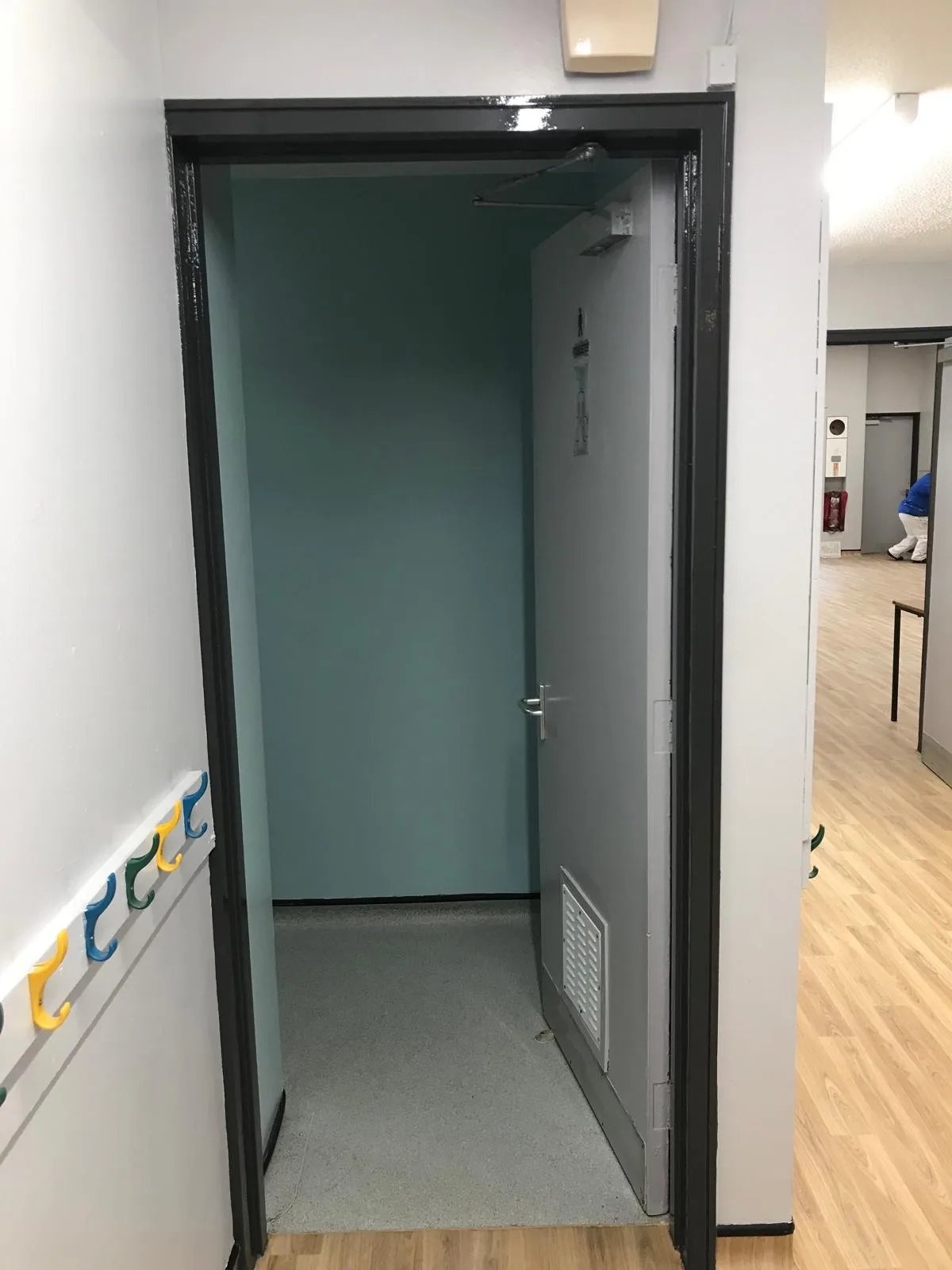 Two Mile Ash Community Centre — Kitchen area walls and ceiling freshened