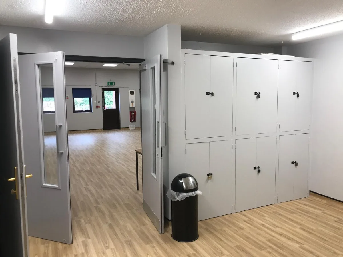 Two Mile Ash Community Centre — Meeting room repainted in clean grey