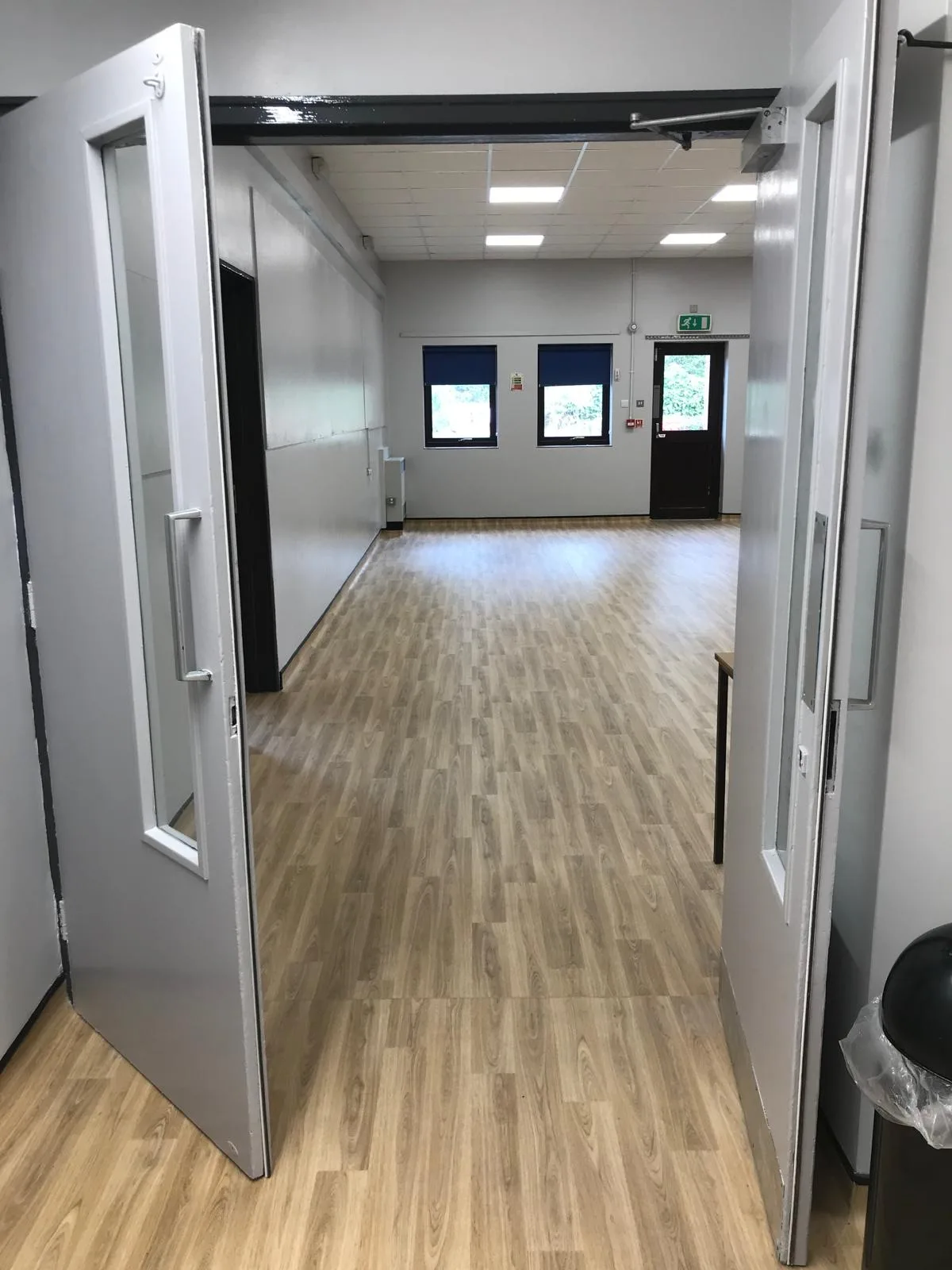 Two Mile Ash Community Centre — Storage area with freshly painted walls