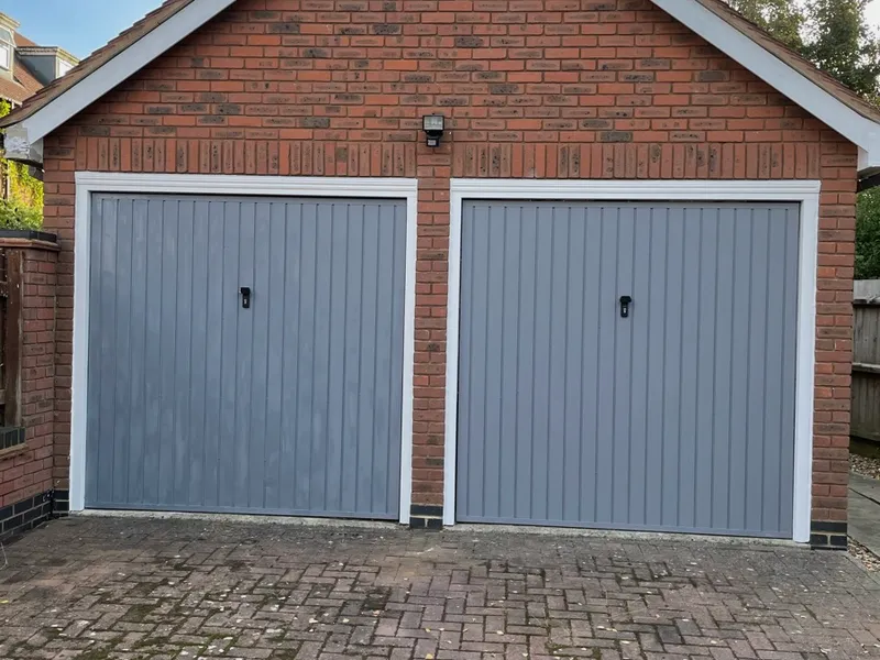 Garage Doors Repaint - Before