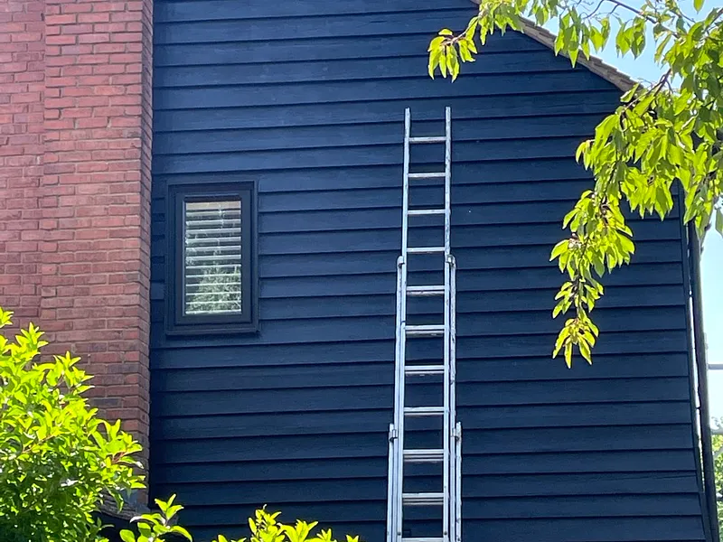 Gable Cladding Repaint - After