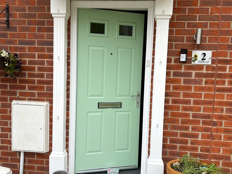 Front Door Refresh - After