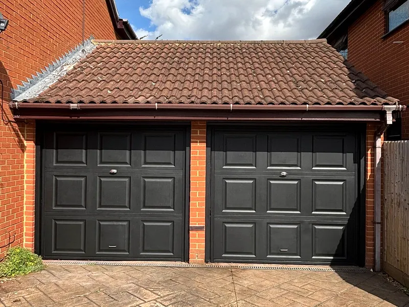 Garage Doors and Meter Boxes - After