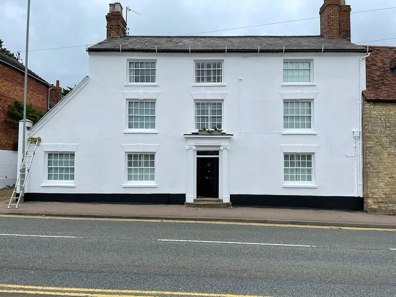Georgian Building Full Exterior - After