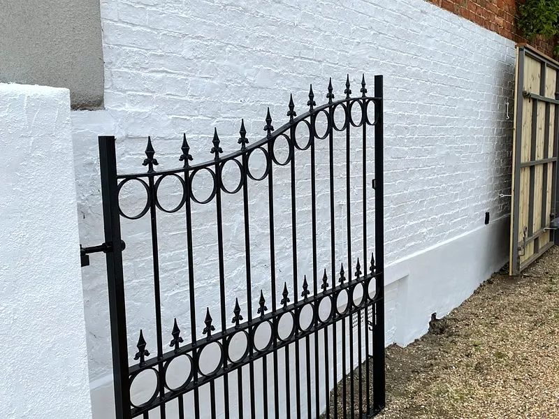 Wall and Railings - After