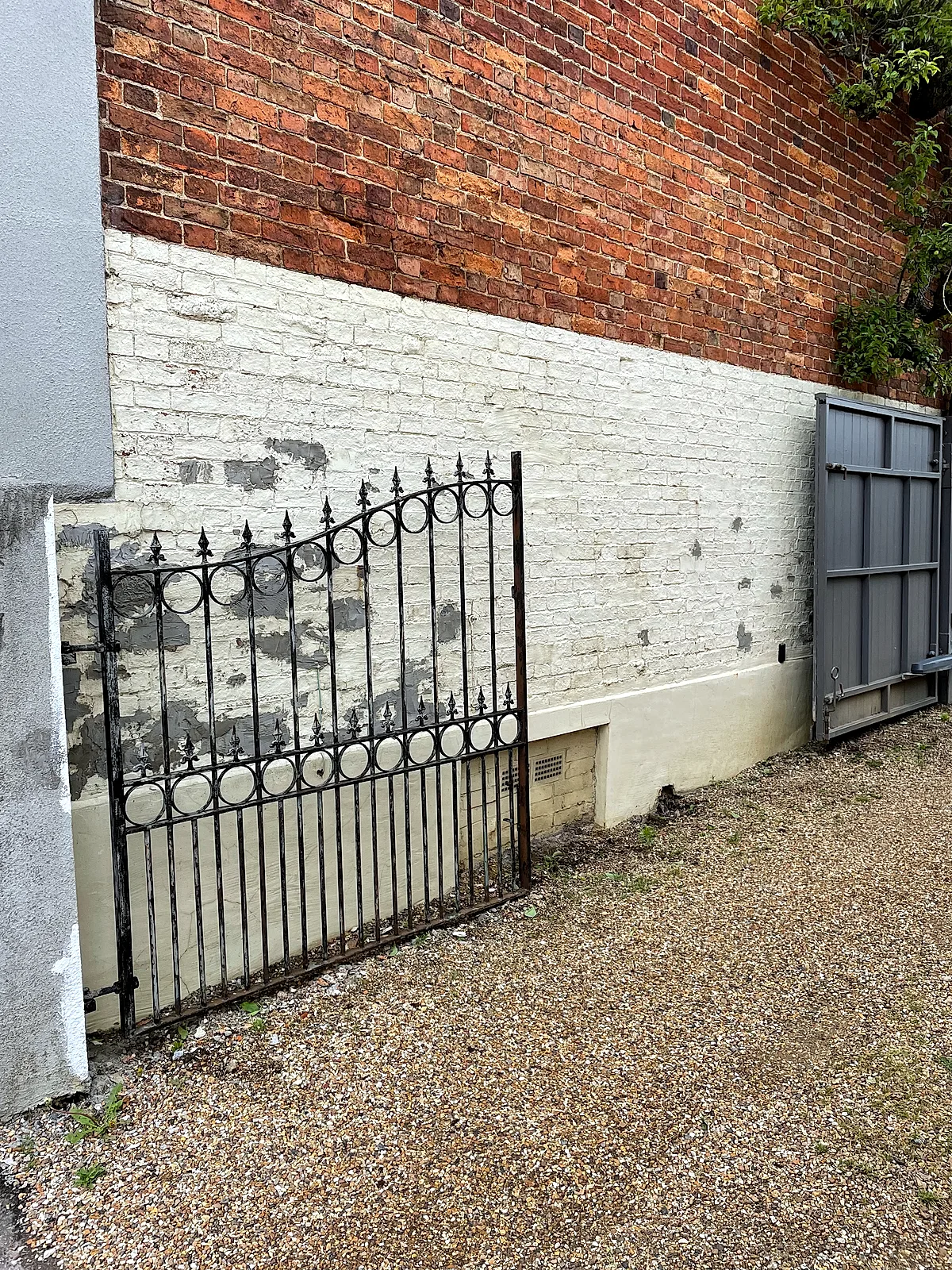 Wall and Railings - Before
