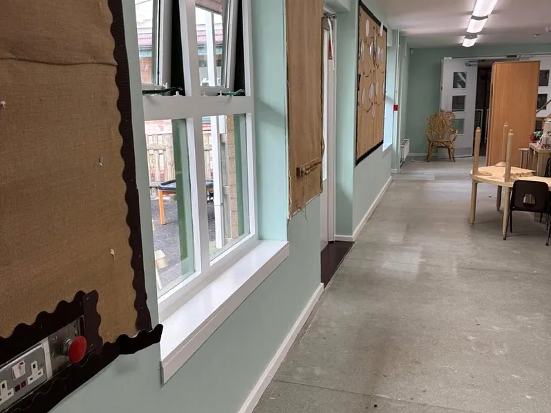 Ashbrook School — Classroom repaint in calming mint green