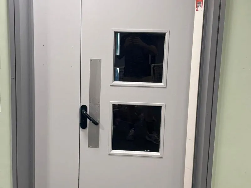 Ashbrook School — Classroom storage area with fresh walls