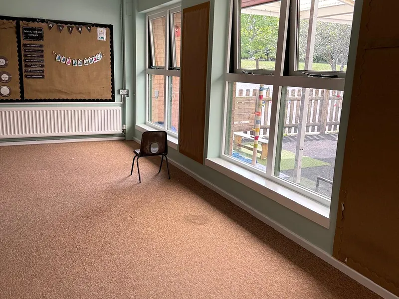 Ashbrook School — Classroom entrance area refreshed