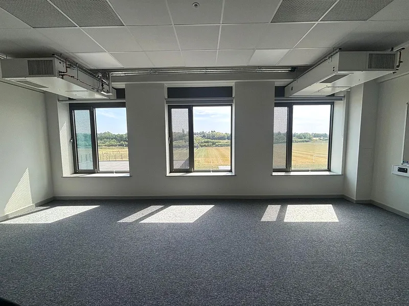 Glebe Farm School — Classroom freshly painted in neutral tones