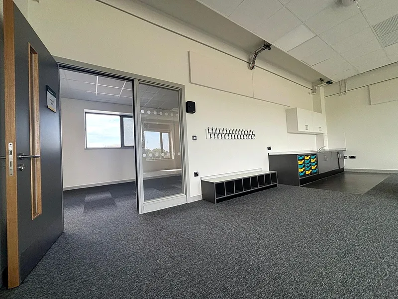 Glebe Farm School — Teaching space ready for the new term