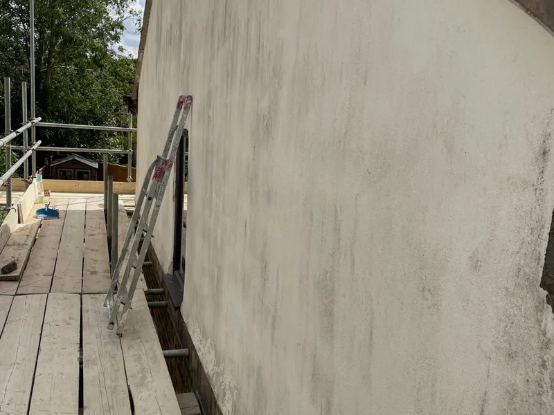 Soffit and Fascia Repaint - Before
