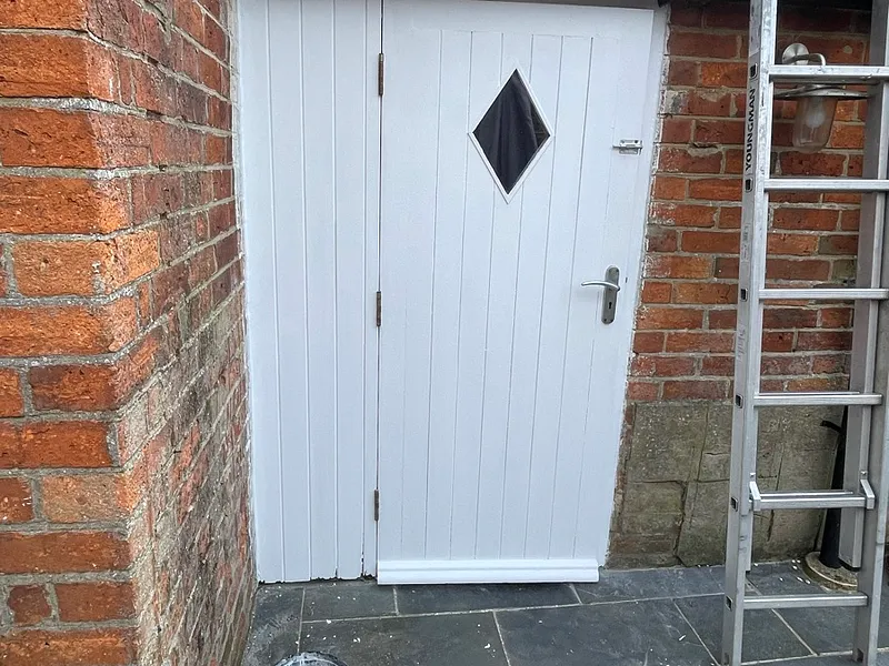 Garage Door Restoration - After